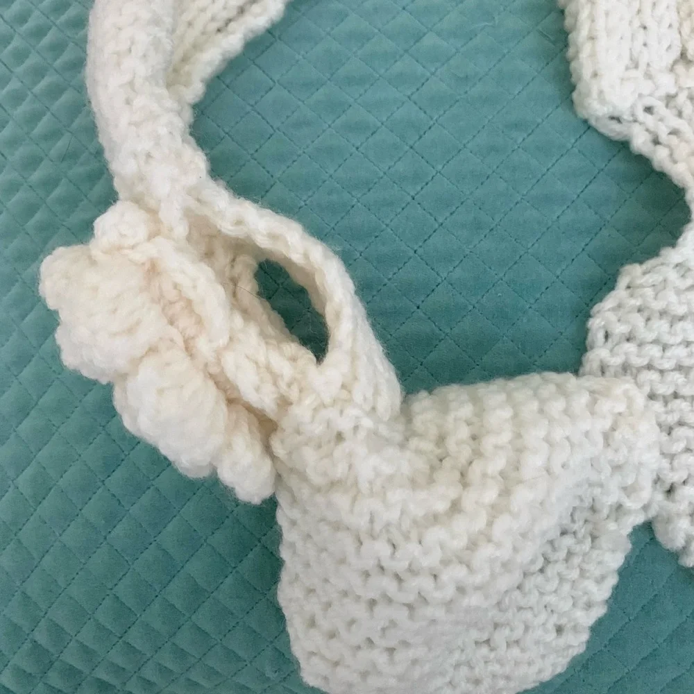 Anthropologie knit crocheted